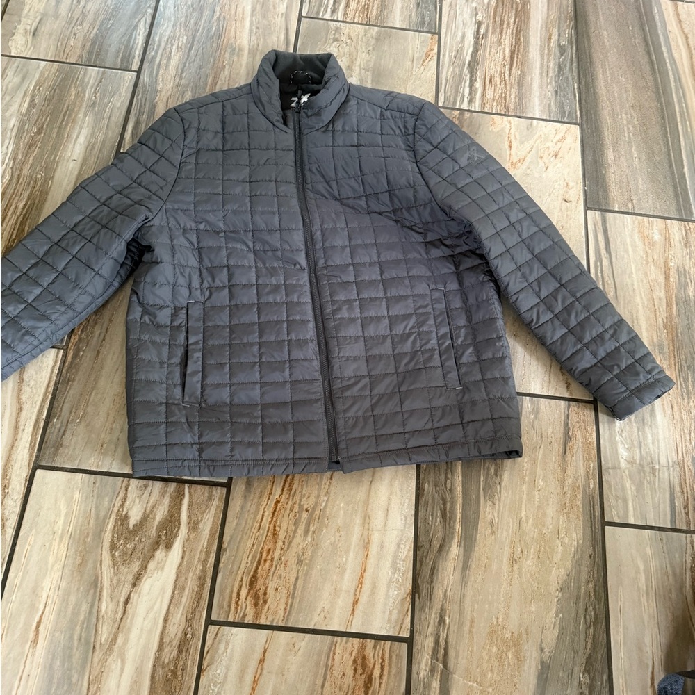 ZeroXposur Men's Charcoal Puffer Jacket
